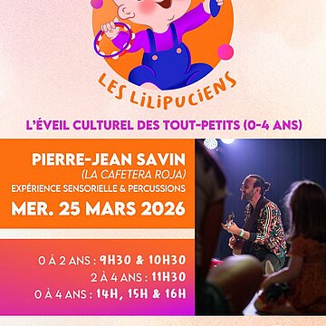 LES LILIPUCIENS : PIERRE JEAN-SAVIN / LA PUCE A L'OREILLE