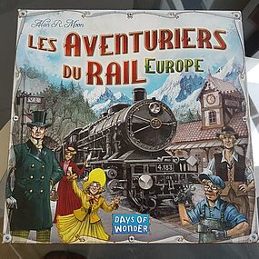 Jeu "les aventuriers du rail Europe"