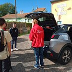 Action de sensibilisation aux risques routiers à la mission locale d'ISSOIRE