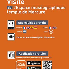 Visite audioguidée du temple de Mercure