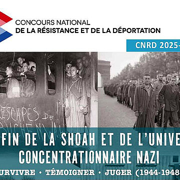 Concours national de la Résistance et de la Déportation 2025-2026