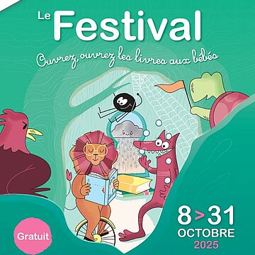 Festival "Ouvrez, ouvrez les livres aux bébés"