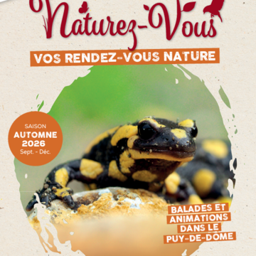L’agenda Naturez-vous Saison Automne 2026 est en ligne !