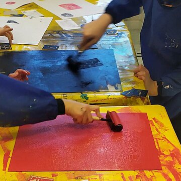Atelier de gravure CAOUA