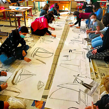 Atelier créatif et d'Arts Plastiques du vent dans les voiles