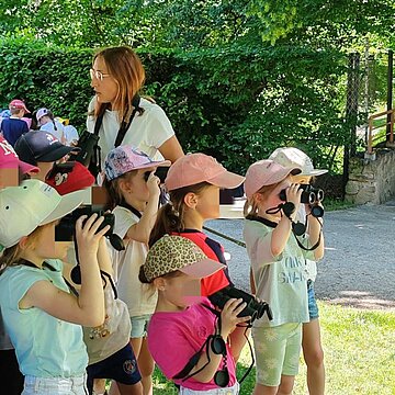 intervention auprès des soclaires et du grand public durant la semaine verte organisé par la ville d'issoire et l'agglo Pays d'Issoire