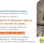 Exposition itinérante de photos de la LPO AuRA sur la biodiversité dans le Puy-de-Dôme
