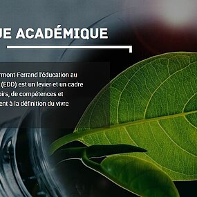 Mission académique - éducation au développement durable - Rectorat de Clermont-Ferrand