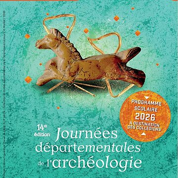 Journées départementales de l'archéologie 2026 - activités scolaires gratuites pour les collèges Puydômois